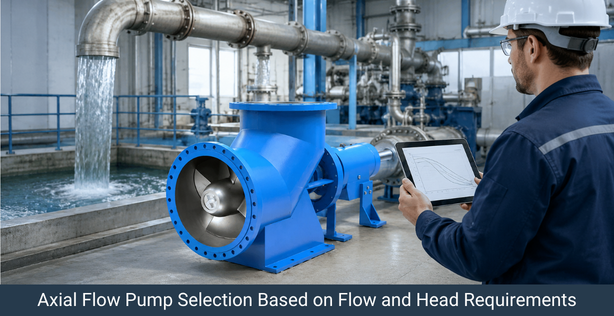 Vertical Axial Flow Pump for Power Plant Cooling Systems