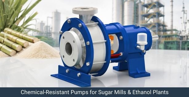 Chemical-Resistant Pumps for Sugar Mills & Ethanol Plants