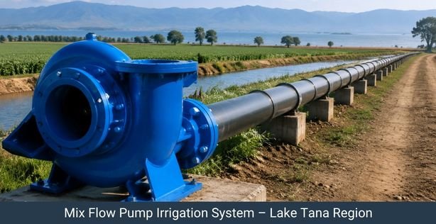 Mix Flow Pump Irrigation System - Lake Tana Region