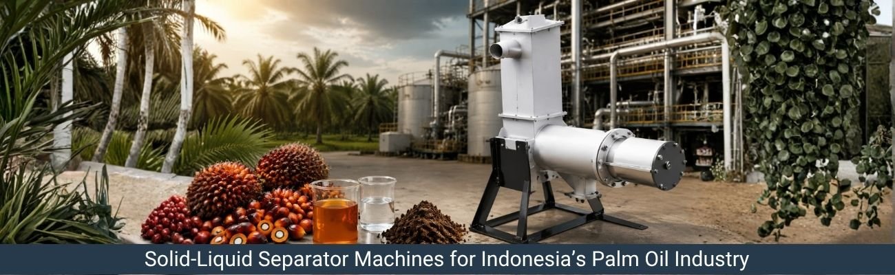 Solid Liquid Separator Machines for Indonesias Palm Oil Industry