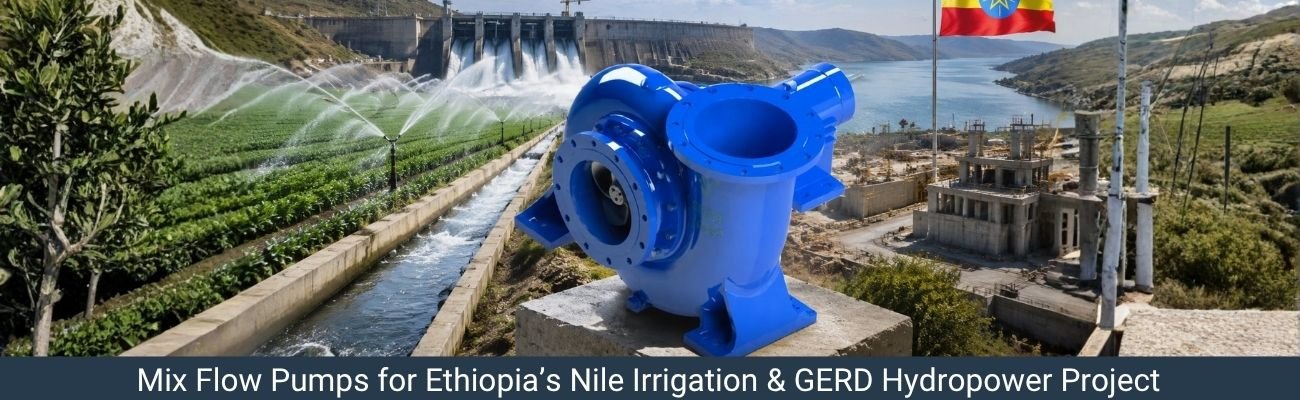 Mix Flow Pumps for Nile Irrigation and Hydropower Projects in Ethiopia