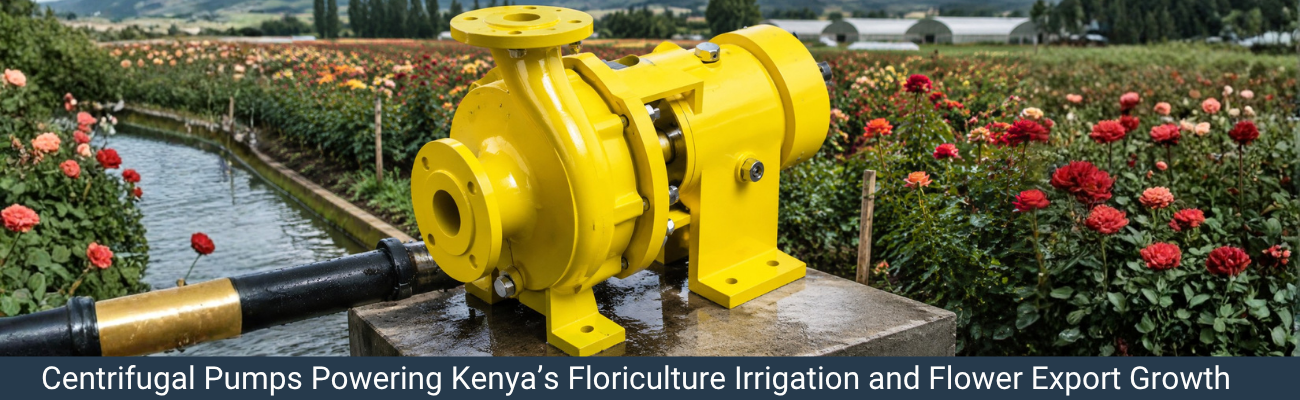 Centrifugal Pumps for Floriculture and Horticulture Irrigation in Kenya