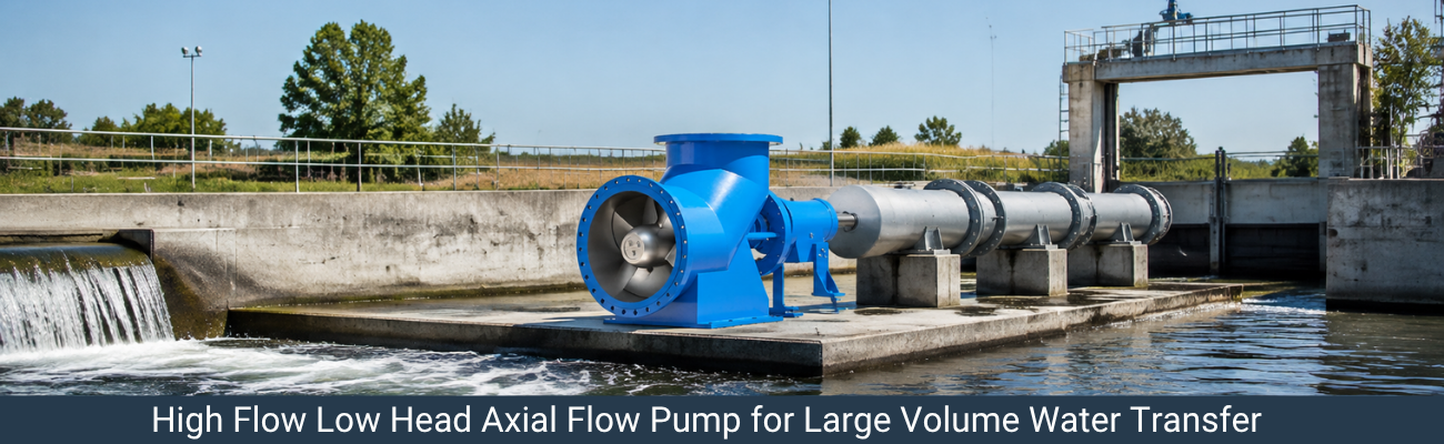 High Flow Low Head Axial Flow Pump: Working, Applications and Selection Guide